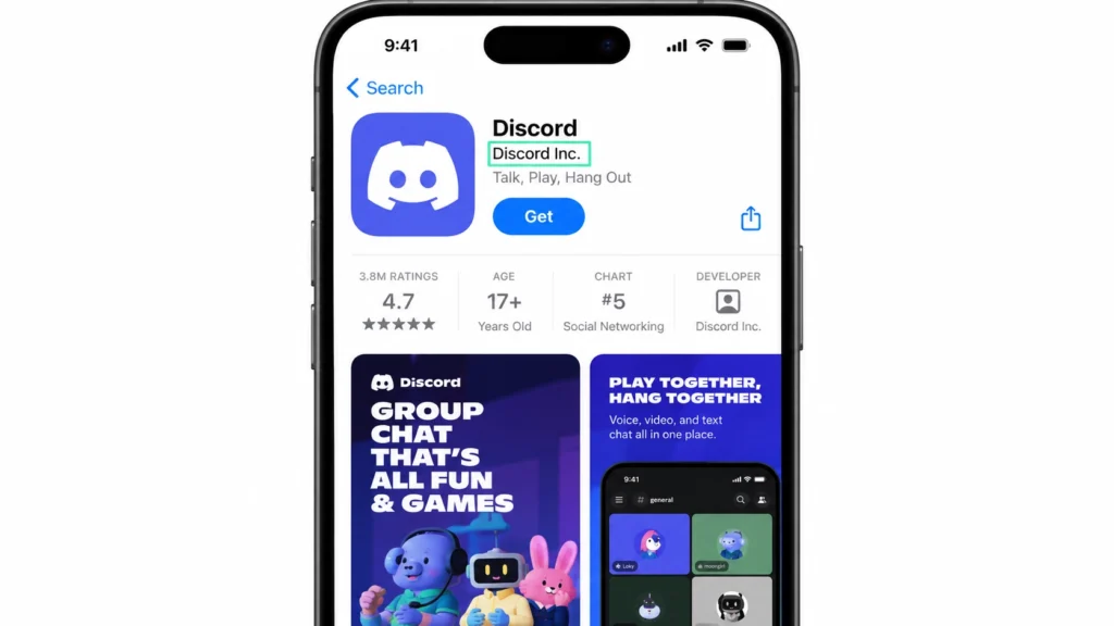 Официальное приложение Discord в App Store с разработчиком Discord Inc.