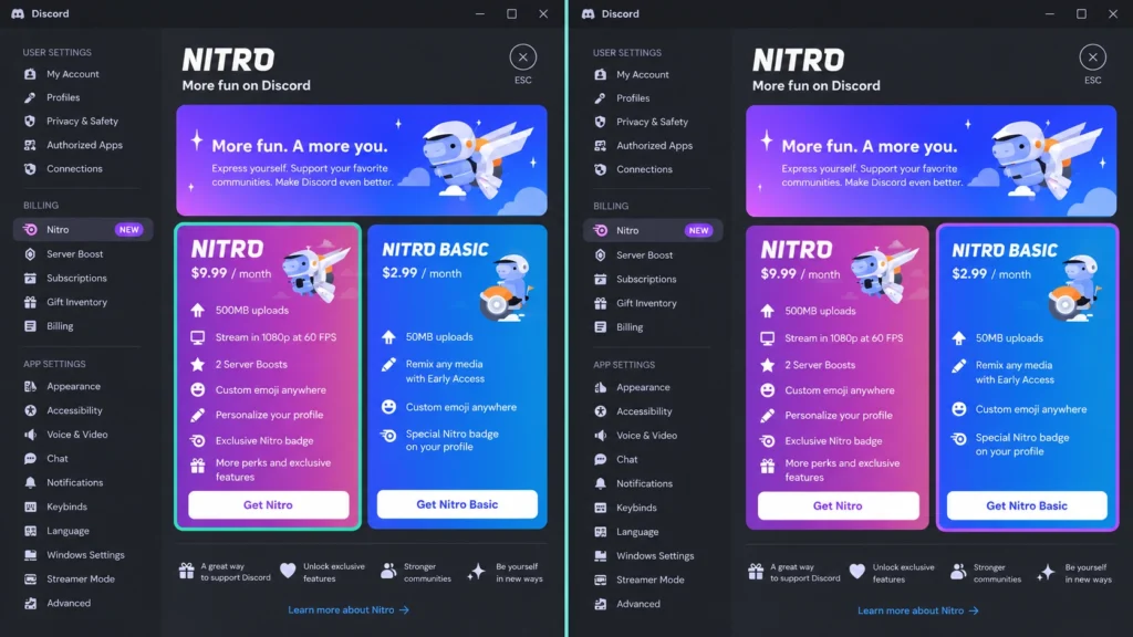 Возможности полного Discord Nitro