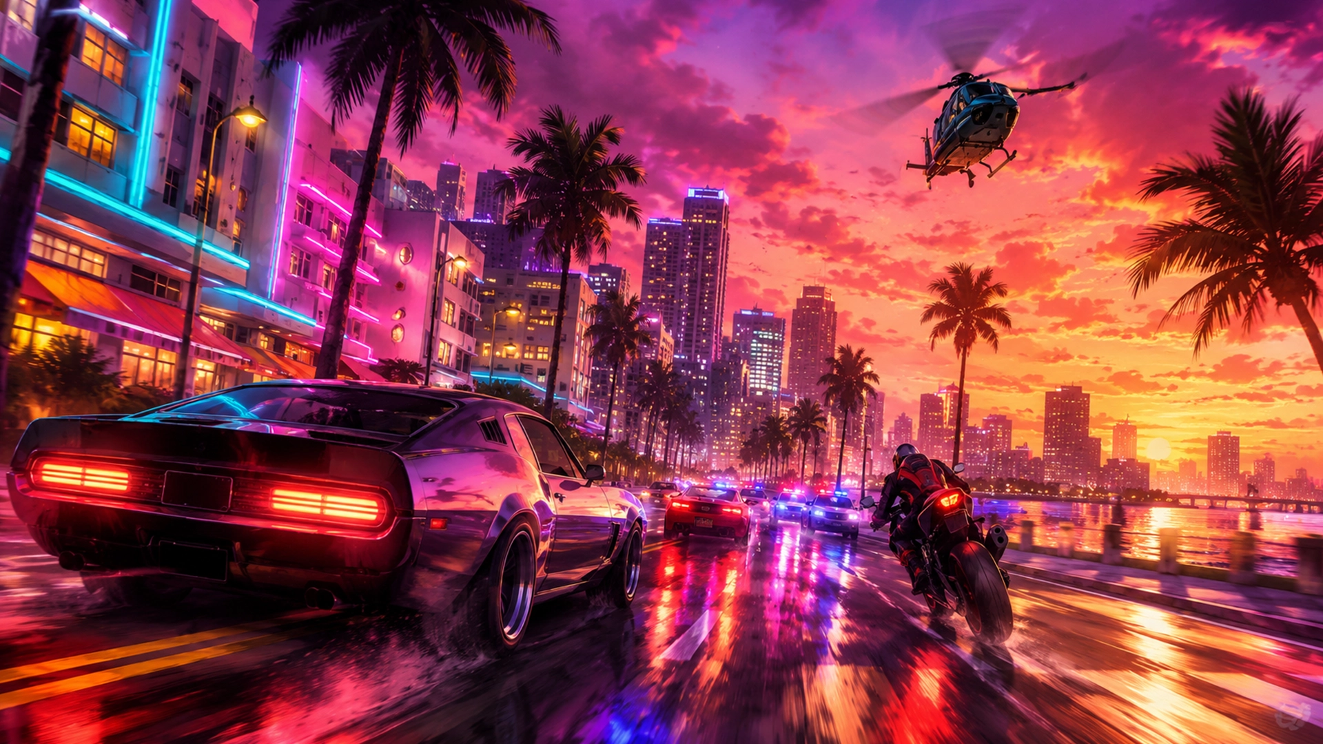 Grand Theft Auto — backdrop серии игр