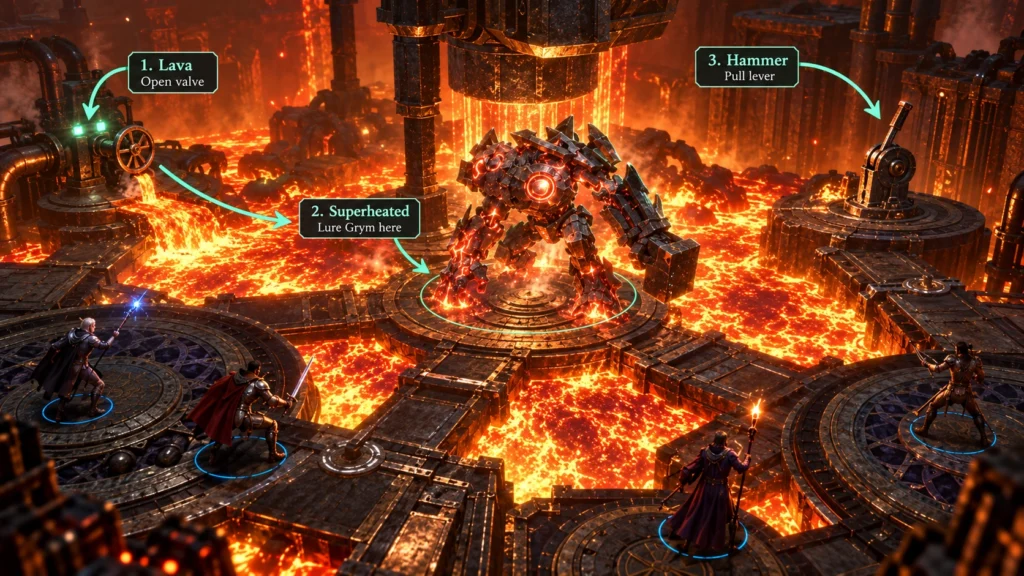 Грим под молотом Адамантиновой кузни в Baldur's Gate 3