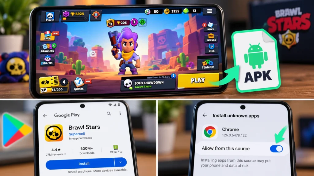 Разрешение Android на установку APK из неизвестного источника.
