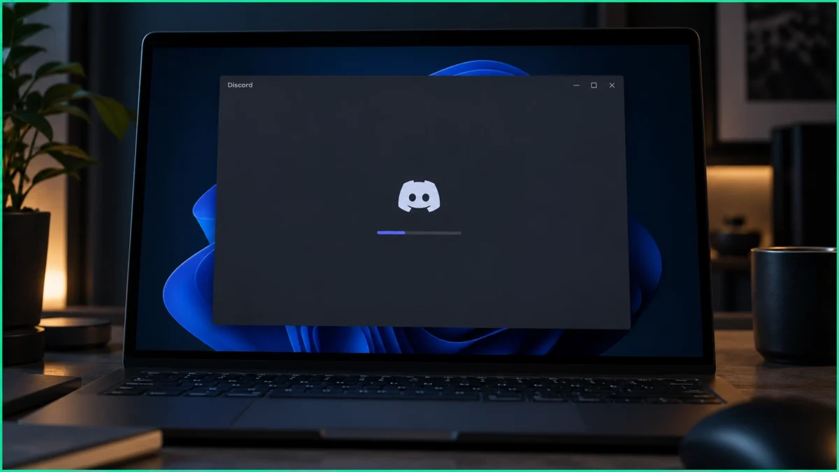 Discord не запускается на компьютере и зависает при загрузке.