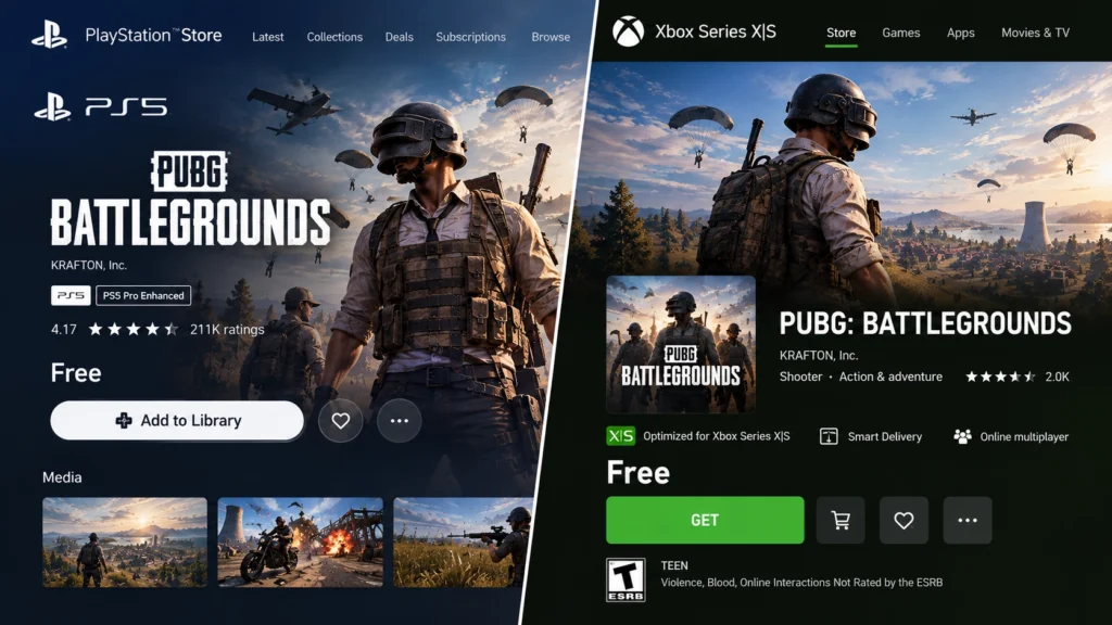 PUBG: Battlegrounds на PlayStation 5 и Xbox Series X|S