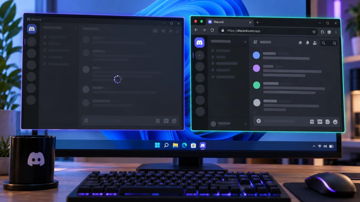 Discord зависает или закрывается на компьютере