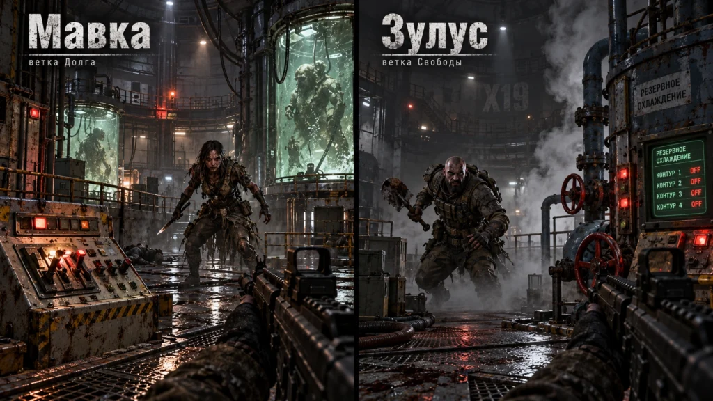 Мавка и Зулус — финальные противники Cost of Hope в Stalker 2