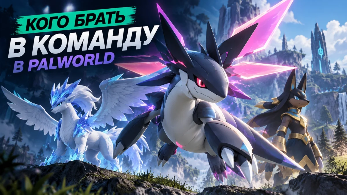 Лучшие палы Palworld для сильной команды