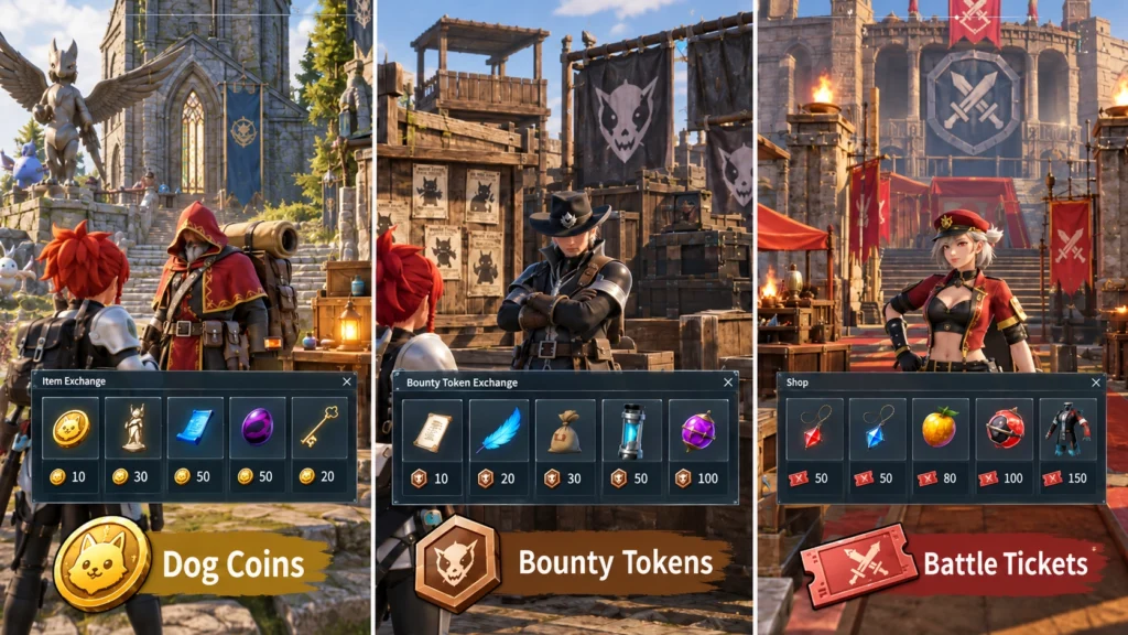 Medal Merchant, Bounty Officer и Arena Merchant в Palworld